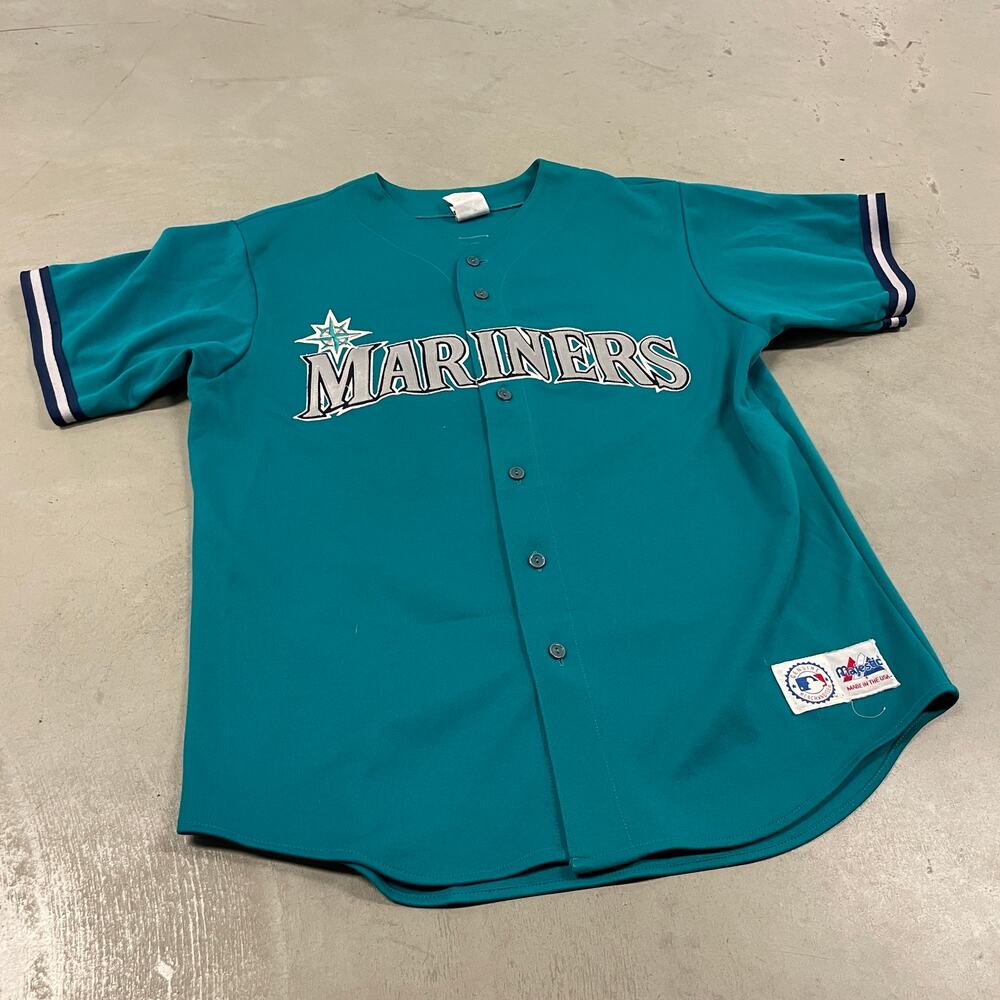 90s Seattle Mariners Ken Griffey Jr. Majestic mlb jersey